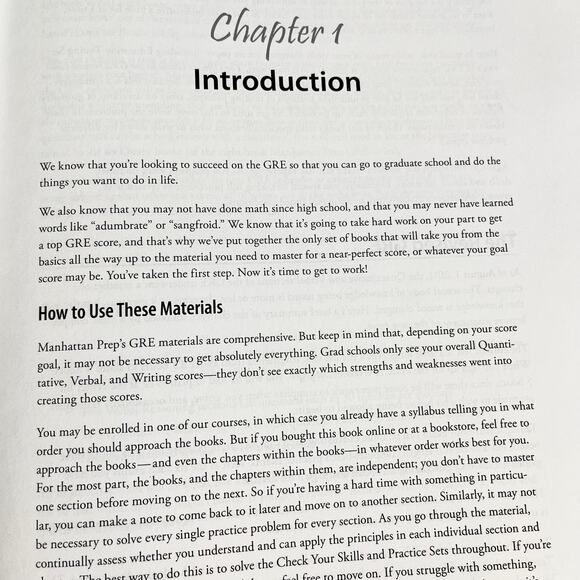 GRE Word Problems (Manhattan Prep GRE Strategy Guides) Book - Picture 6 of 6